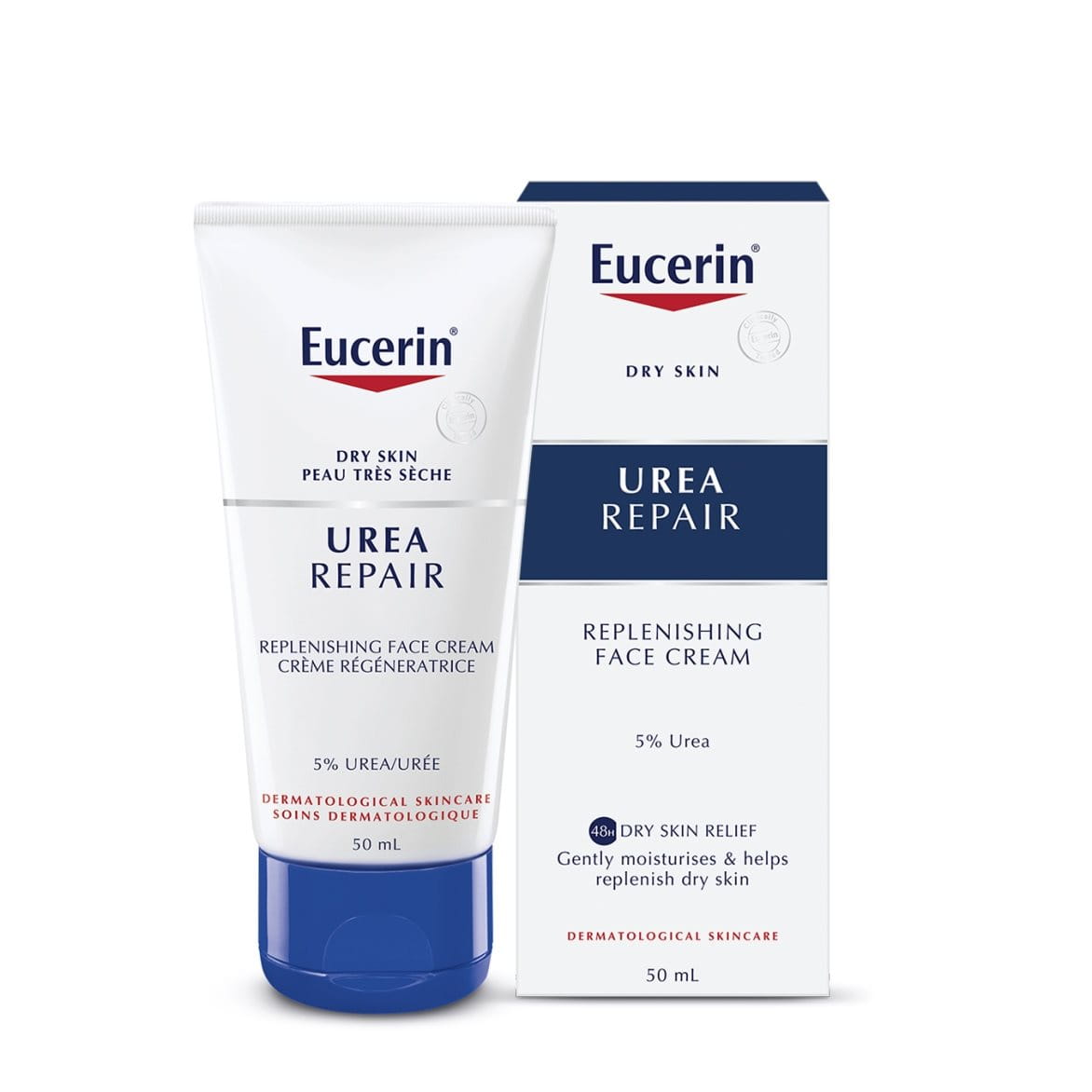 Eucerin Urea Replenishing Face Creme Day 5 Urea Dry Skin